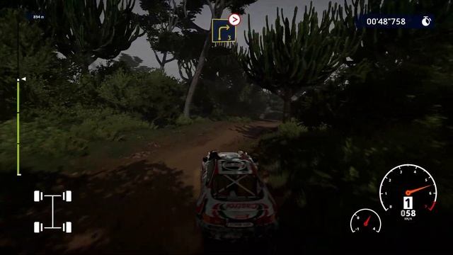 Wrc 10 Fia World Rally Championship Gameplay Safari Rally Shakedown With Toyota Celica ST185 смотреть онлайн