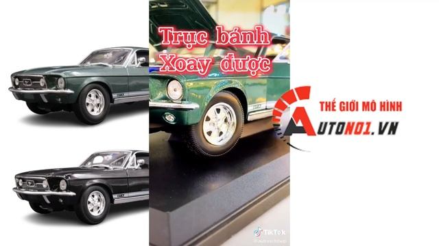 [ REVIEW ] MÔ HÌNH XE FORD MUSTANG GTA FASTBACK 1967 BLACK 1:18 MAISTO 6652 смотреть онлайн