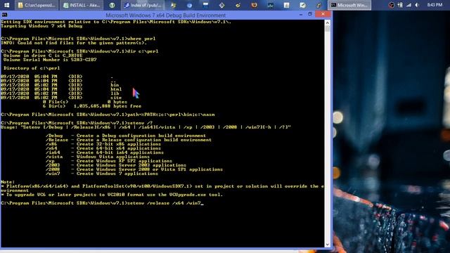 Build OpenSSL on Windows смотреть онлайн