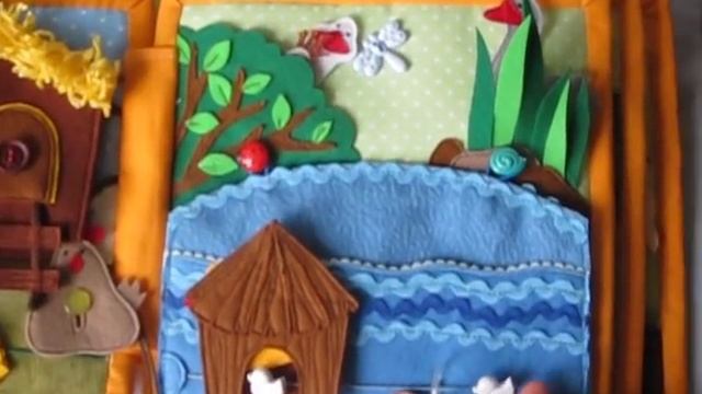 Развивающая книжка "Домашние животные" от Мастерской Букашка смотреть онлайн