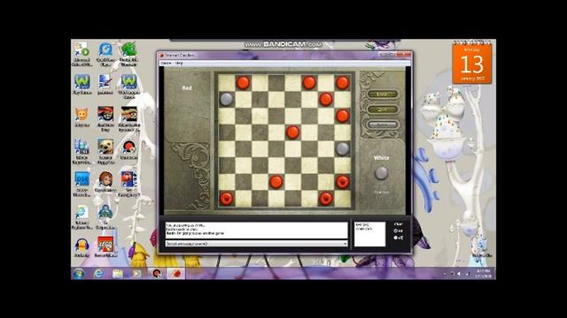 Bandicam + WMM test 2: The many customization options within Internet Checkers (RIP Windows 7) смотреть онлайн