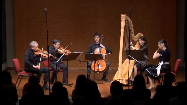 Tournier Suite for Flute, Harp, Violin, Viola, cello смотреть онлайн