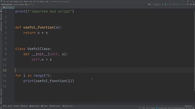 You should put this in all your Python scripts | if __name__ == '__main__': ... смотреть онлайн