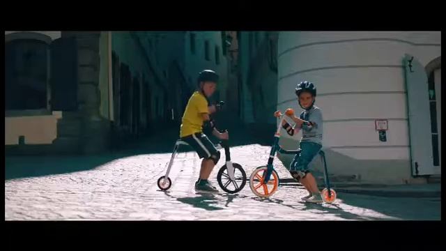Двухколёсный самокат беговел 2 в 1 Scoot&Ride Highway Gangster смотреть онлайн