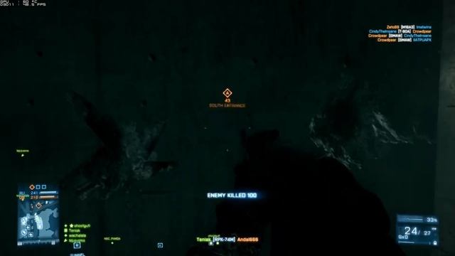 Battlefied 3 One night, 100 Kills with Vivaldi - GTX 570 Phantom смотреть онлайн