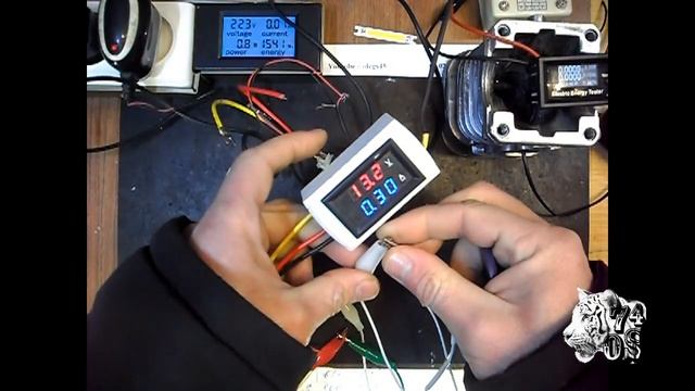 Китайский DC Вольт Ампер Метр, нестандартное подключение смотреть онлайн
