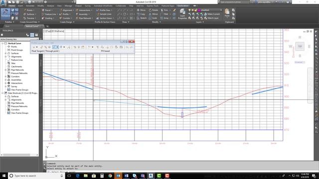 What's New in Civil 3D 2019 - Using Fixed Vertical Curves by high or Low Point смотреть онлайн