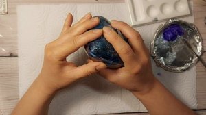 Спиртовые чернила, уникальный "космический" декор.