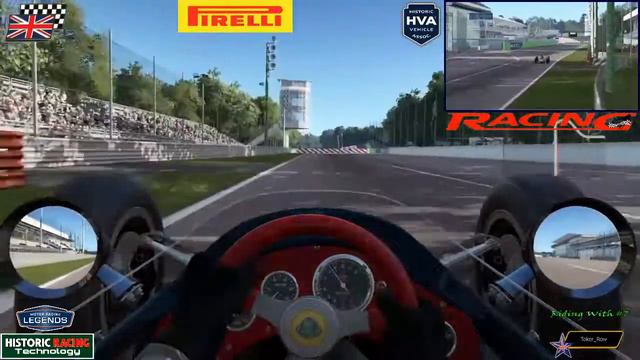 10 Lap Public Lobby Race @Monza Short In The Classic Lotus 25 F1 Car. смотреть онлайн