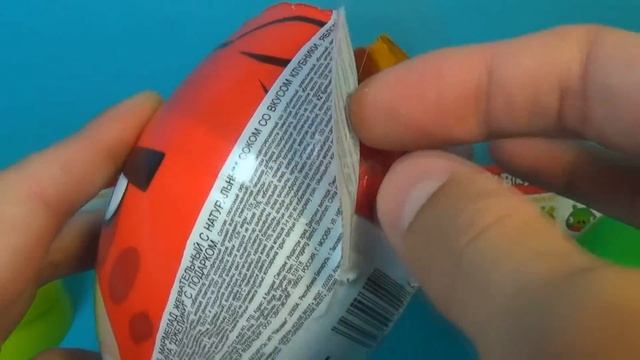 BIG ANGRY BIRDS surprise egg! Unboxing 3 Angry Birds eggs surprise For Kids For BABY mymillionTV смотреть онлайн