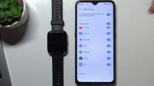 Как настроить уведомления на Realme Watch 2 Pro о входящих звонках и от других приложений?