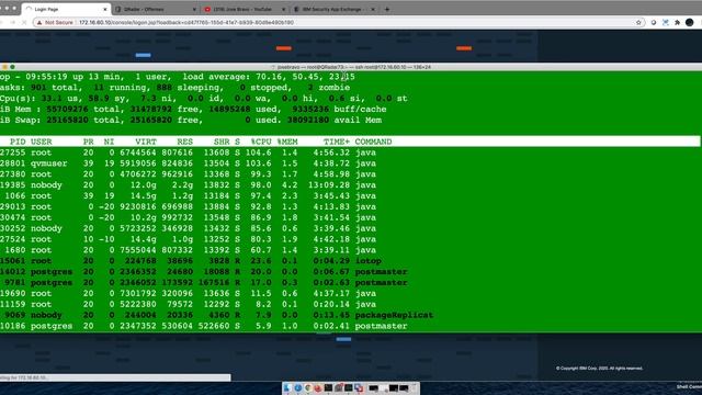 Monitoring CPU usage in QRadar Instances " in a pinch" смотреть онлайн