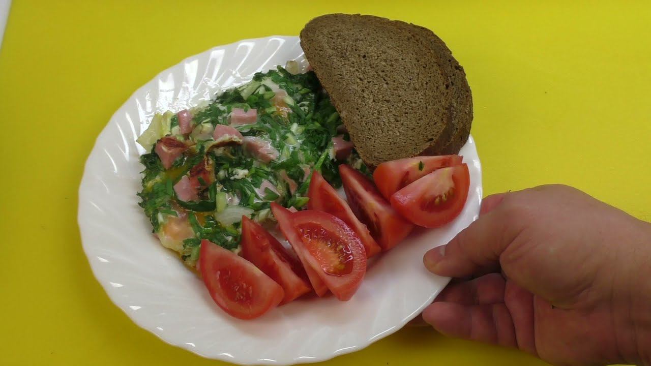 Яичница Луковка - САМАЯ ВКУСНАЯ ЯИЧНИЦА! смотреть онлайн