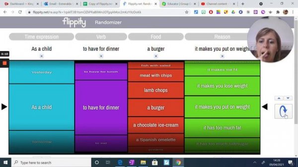 Blended Learning Demo 5: How to maximise Flippity (Randomizer)