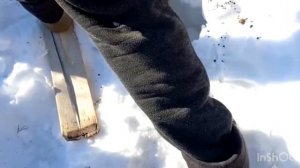 Как быстро растопить снег на пасеке