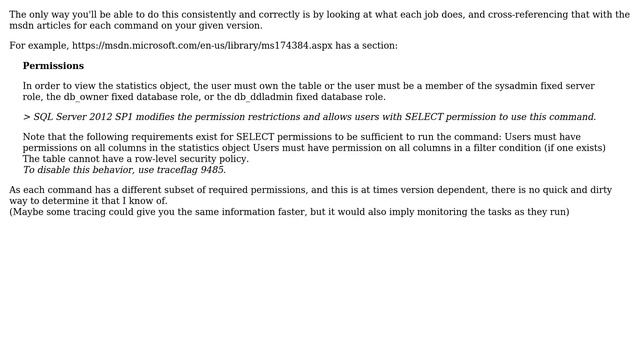 Databases: Finding out what permissions are required by the SQL Server Agent Jobs (3 Solutions!!) смотреть онлайн