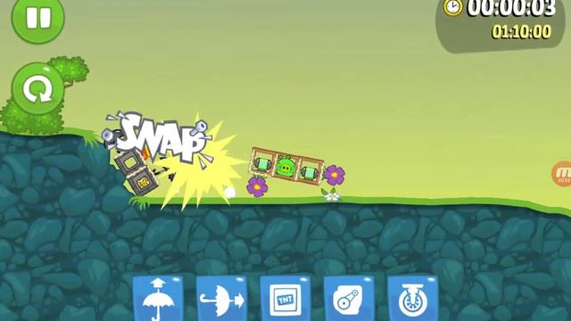 Bad Piggies: R-6 in 00:43:63 (Glitchless) (World Record) смотреть онлайн