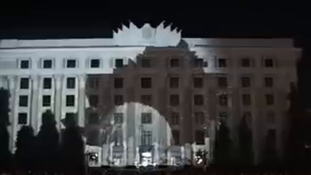 Проекционное шоу в Харькове - 24.08.2010 смотреть онлайн