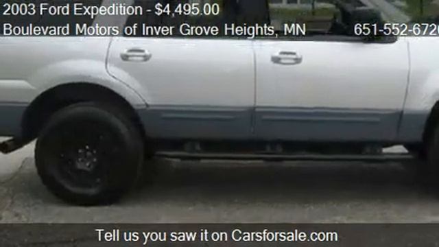 2003 Ford Expedition XLT Value 4WD 4dr SUV for sale in Inver смотреть онлайн