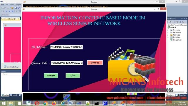 INFORMATION CONTENT BASED NODE IN WIRELESS SENSOR NETWORK - DOTNET ASSIGNMENT(ASP.NET) смотреть онлайн
