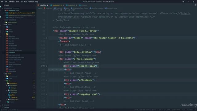 How to toggle offset menus in reactjs | Part 5 смотреть онлайн