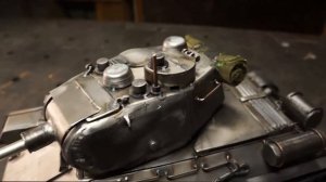 Танк Т 34 85 из металла своими руками