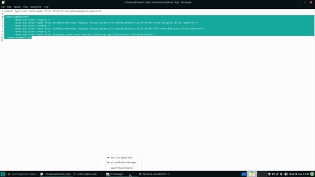 Evdev guide: sharing mouse and keyboard between host and VM смотреть онлайн