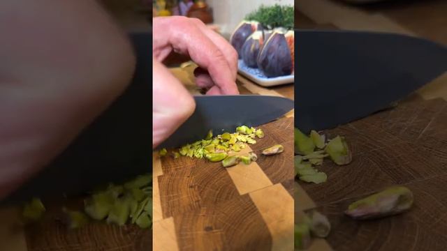 Инжир с бри . Очень вкусный осенний десерт! смотреть онлайн