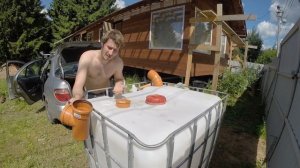 Септик своими руками за 11000 рублей.