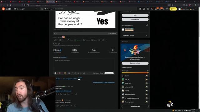 Asmongold Talking About Youtube Discussing Turning Off Monetization of React Content смотреть онлайн