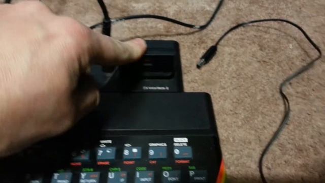 ZX Spectrum with Interface 2, Space Raiders cartridge and wico controller ! смотреть онлайн
