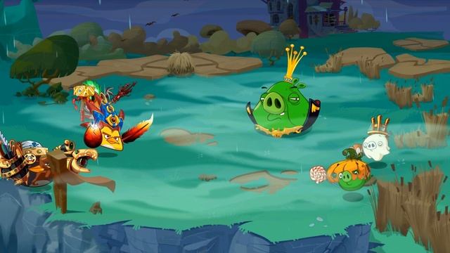 ДЕНЬ РОЖДЕНЬЕ в Angry Birds Epic #145 Кид играет в энгри бердс на крутилкины смотреть онлайн