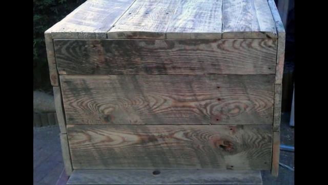 Тумбочка своими руками из старого поддона смотреть онлайн