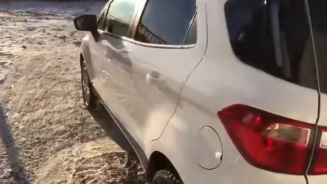 Ford EcoSport 2017. МТ 1,6 2WD белый дц усть-курдюм юбилейный Renault Элвис. смотреть онлайн