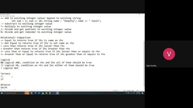 Ternary Operator in Java - Official Demonstration Session смотреть онлайн