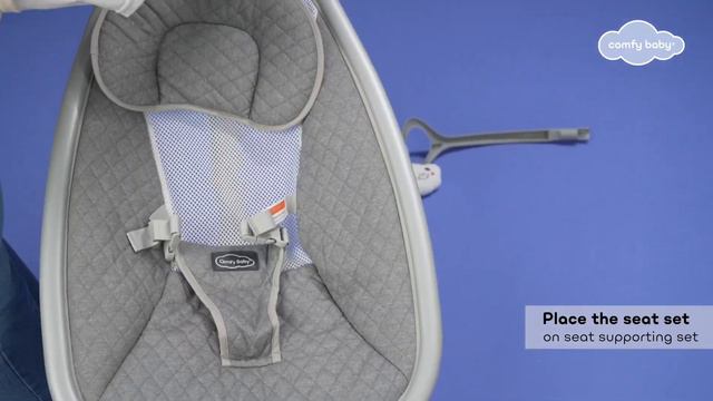 Comfy Baby® Skylar Baby Swing Installation Guide смотреть онлайн