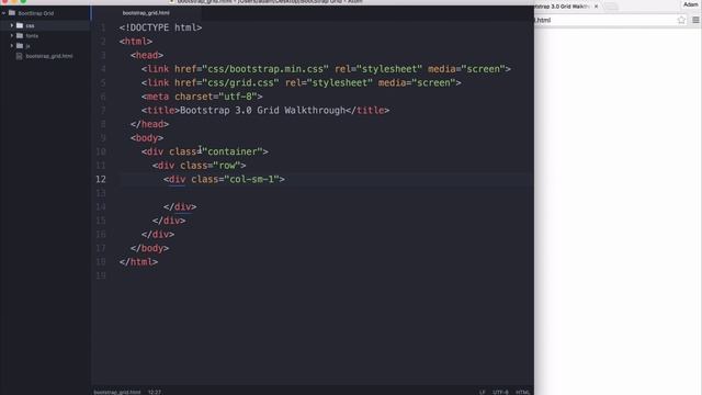 Bootstrap Grid смотреть онлайн