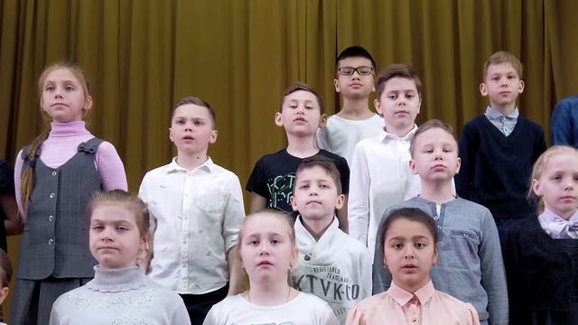 От героев былых времен. Исполняет 3 "В" класс. Школа №1310 смотреть онлайн