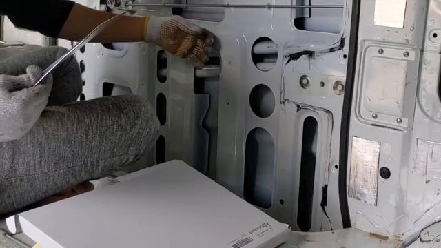 [ボンゴ車中泊DIY#3] レジェトレックスでデッドニング ~ 車の音響を改善してボブマーリーを快適に聴くための初心者向けハウツー смотреть онлайн