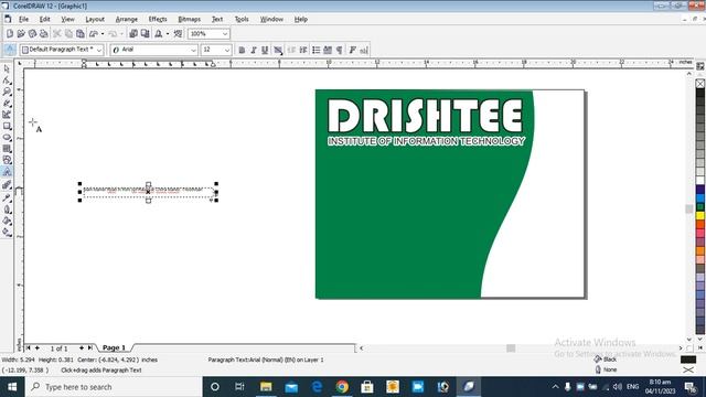 How To Create Visiting Cards & business cards in CorelDRAW Coreldraw design смотреть онлайн