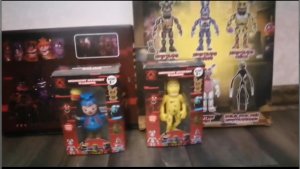 РАСПАКОВКА ФИГУРОК ФНАФ! НАБОРЫ ПЯТЬ НОЧЕЙ С ФРЕДДИ!