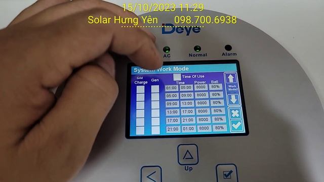 Hướng dẫn cài đặt Biến Tần Hybrid DEYE SUN8K-SG01LP1-EU смотреть онлайн