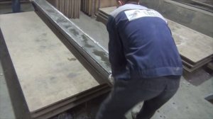 Изготовление столба с пазами для забора