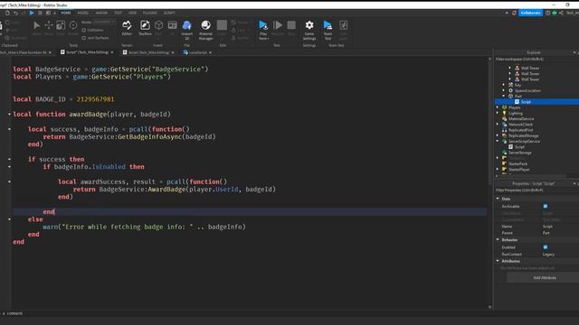 How to Make Badges (Touch): Roblox Studio Tutorial смотреть онлайн