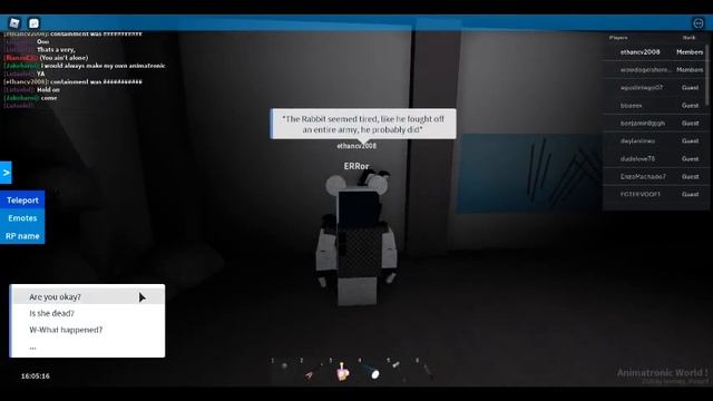Roblox: Animatronic World - Secret Virus Research Facility смотреть онлайн