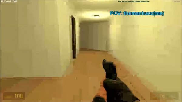 [Garry's Mod] gm_liminal_hotel exploration (Backrooms Level 188)