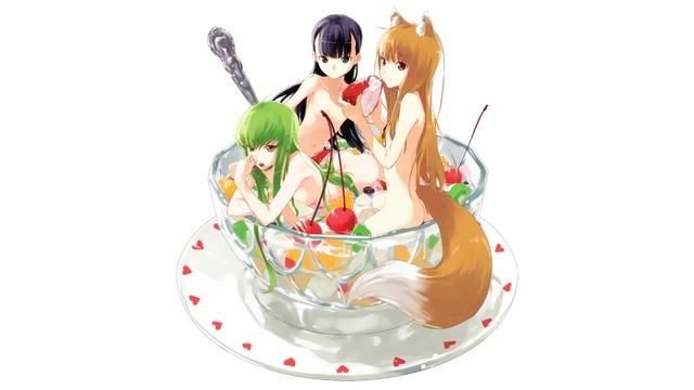 [Арт] Девочки во фруктах смотреть онлайн