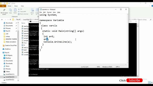 C# Tutorial For Beginners | Learn In Tamil From Basic to Advanced | Part 4 смотреть онлайн