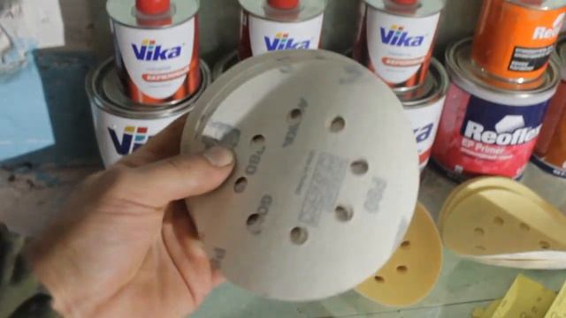 Полный окрас Нивы. Предстоящая работа. Обзор материала. смотреть онлайн