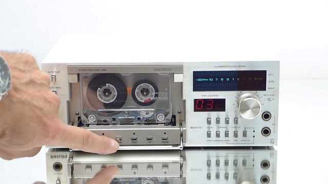 Philips N5581 Miniset Cassette Deck смотреть онлайн